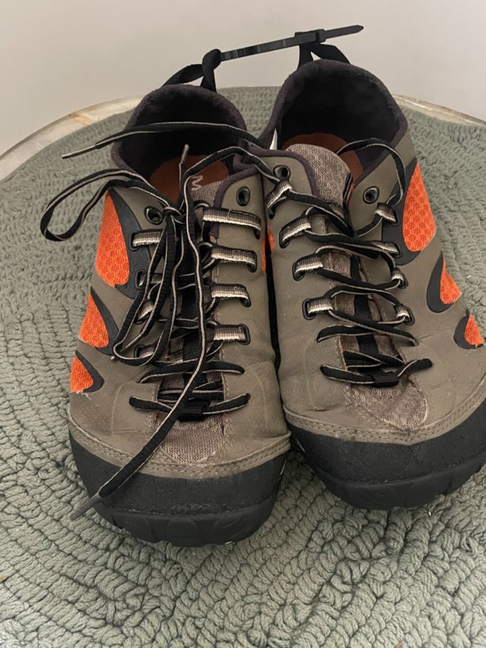 Merrell True Glove Barefoot Brindle and Harvest Pumpkin MENS 9.5 - Picture 2 of 8